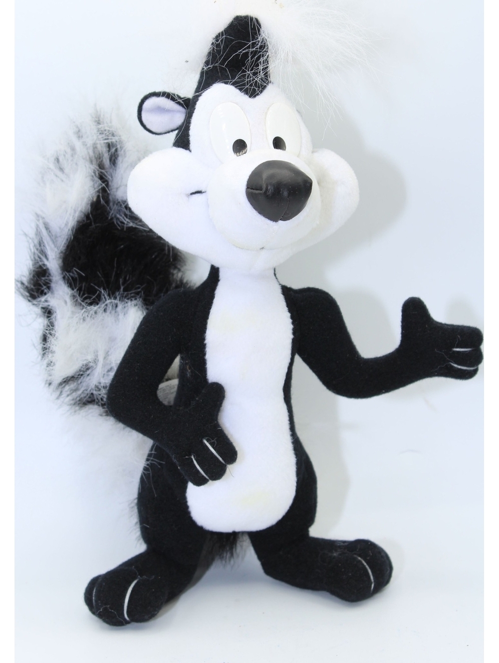 VTG 1994 Warner Bros. TYCO Playtimes Looney Tunes Pepe Le Pew Skunk 10" Plush